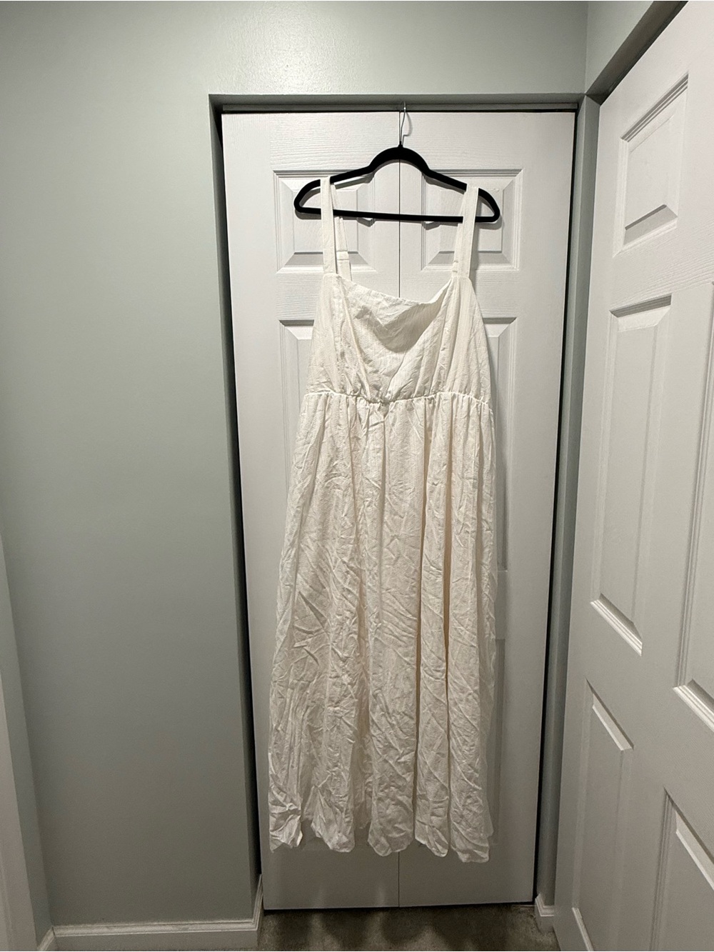 NWT Torrid Cloud Dancer Cotton Tiered Maxi Dress | Size 6X